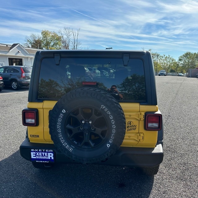 used 2021 Jeep Wrangler car, priced at $26,580