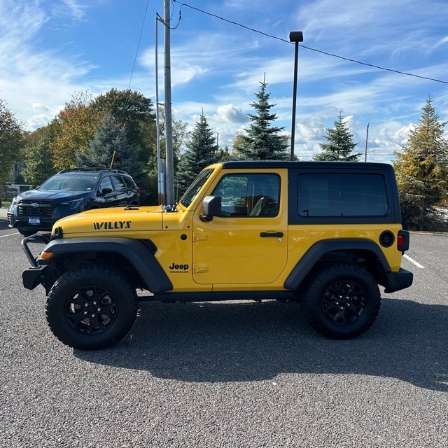 used 2021 Jeep Wrangler car, priced at $26,580