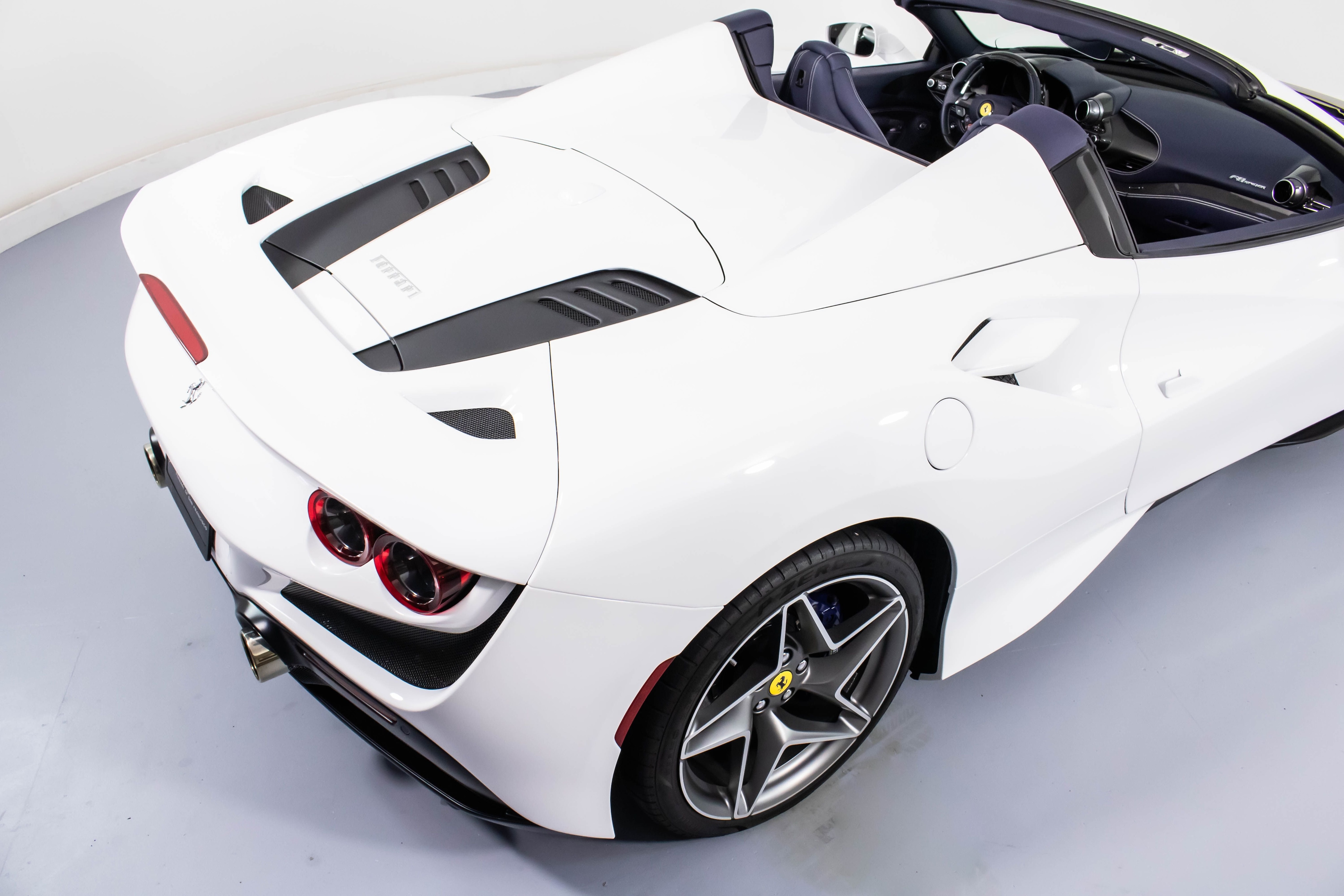 used 2022 Ferrari F8 Spider car, priced at $479,000
