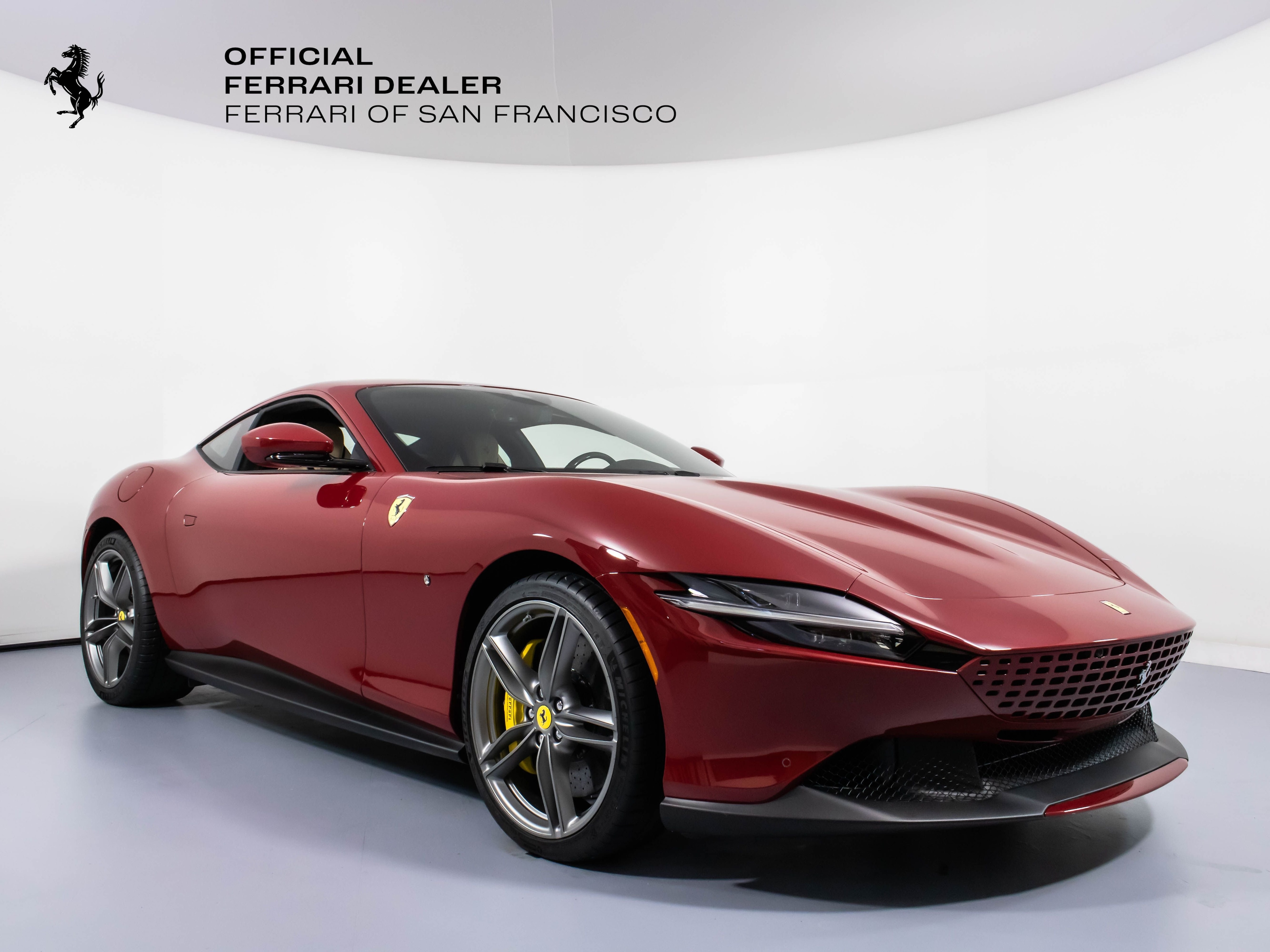 used 2023 Ferrari Roma car, priced at $269,000
