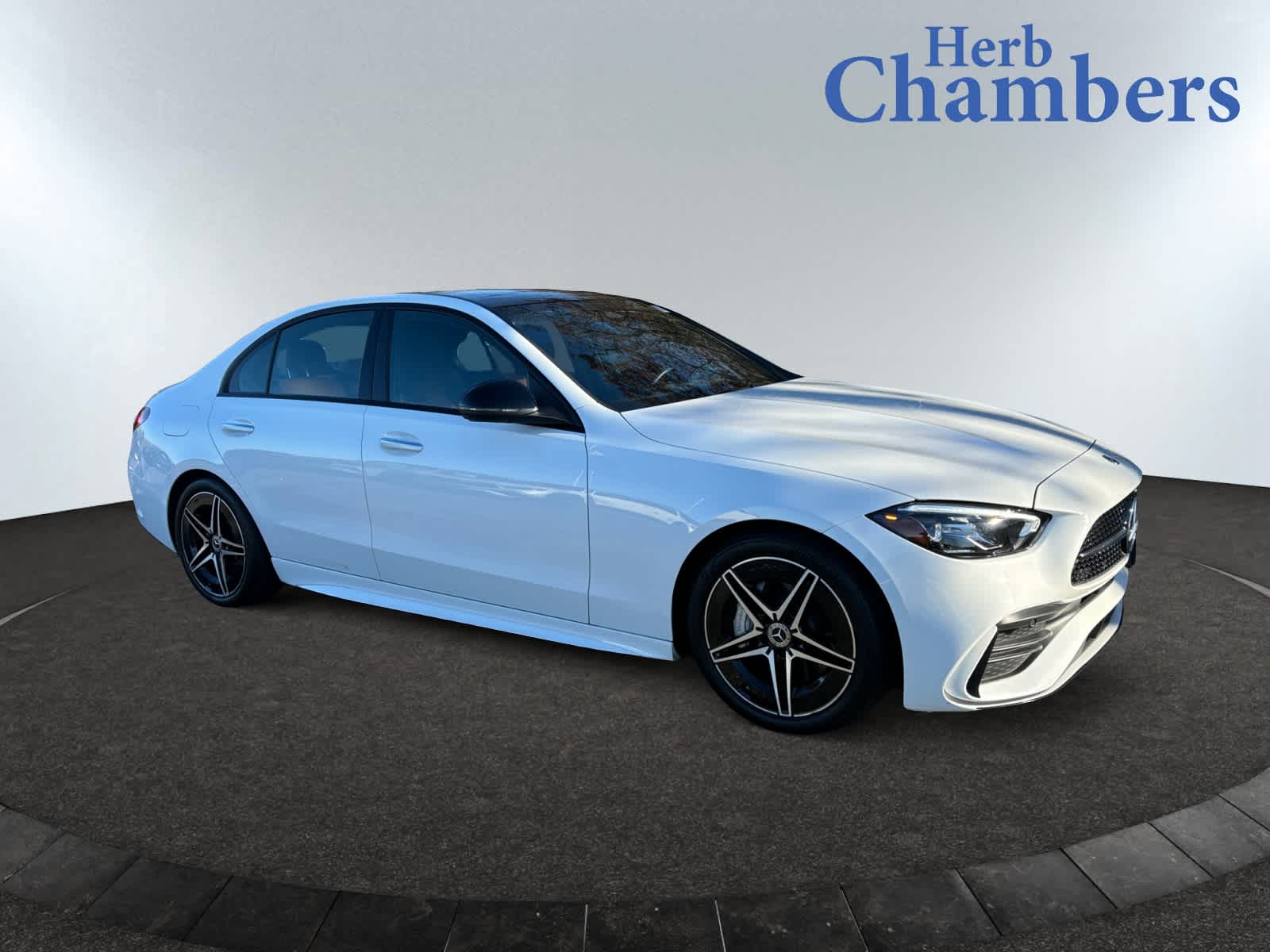 used 2022 Mercedes-Benz C-Class car, priced at $38,998