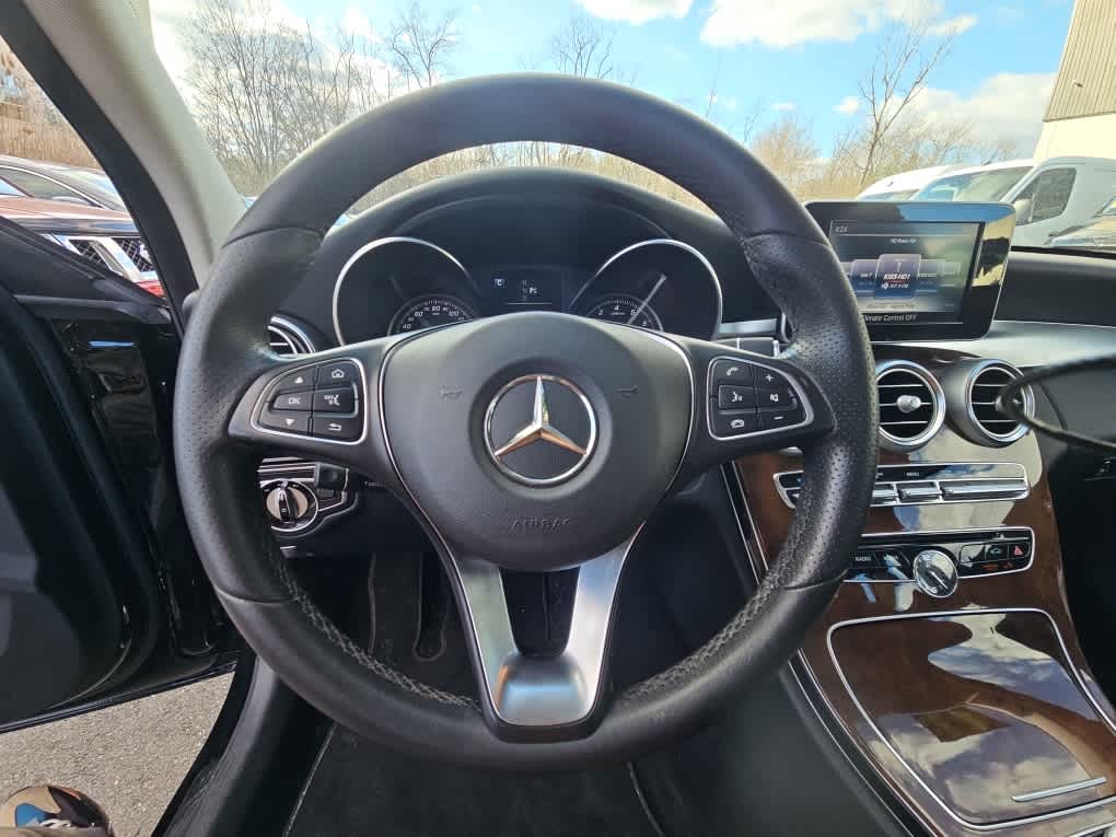 used 2017 Mercedes-Benz C-Class car, priced at $17,497