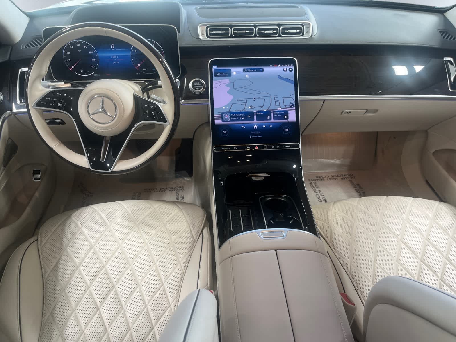 used 2021 Mercedes-Benz S-Class car, priced at $82,498