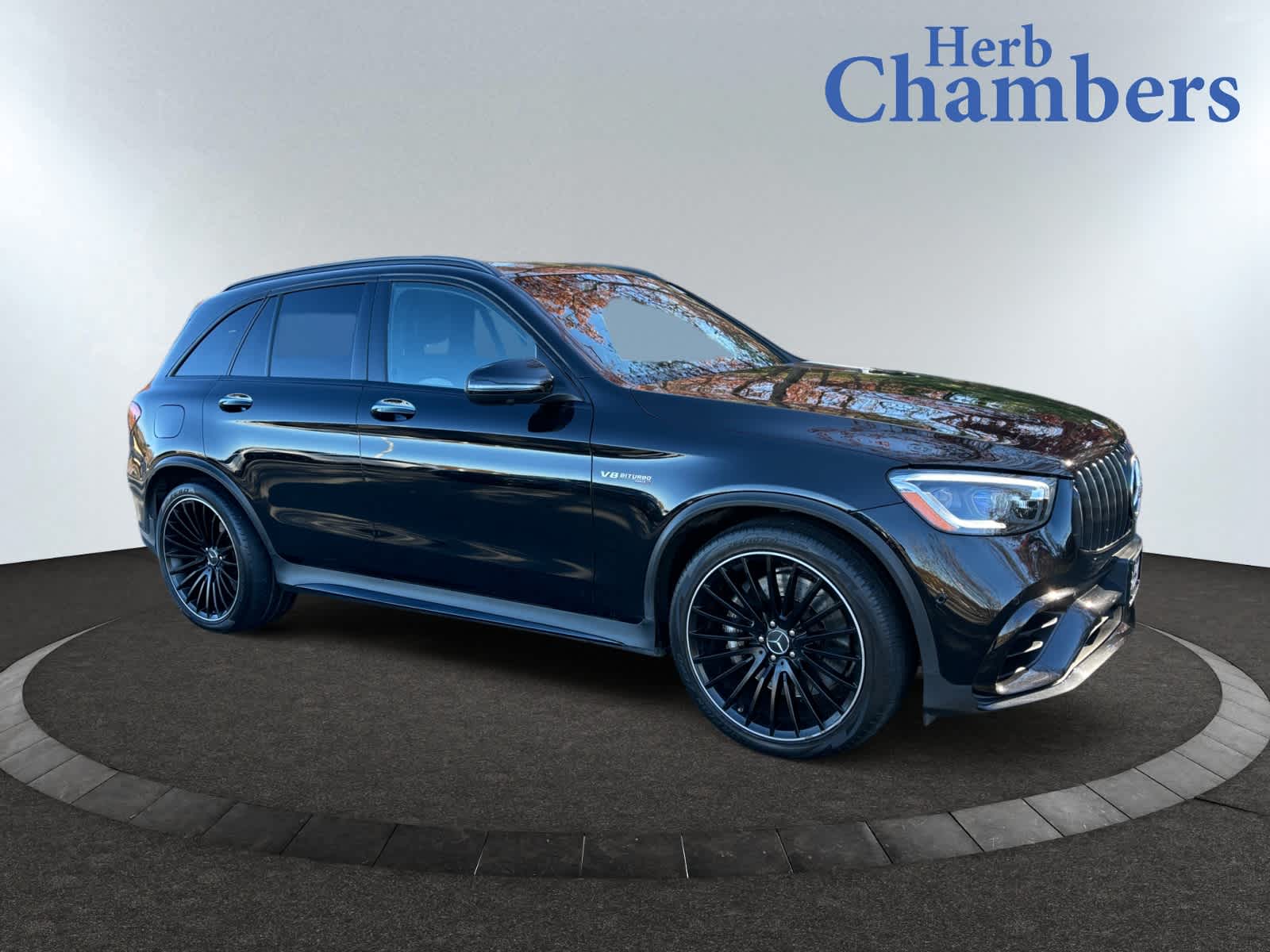 used 2021 Mercedes-Benz AMG GLC 63 car, priced at $61,998