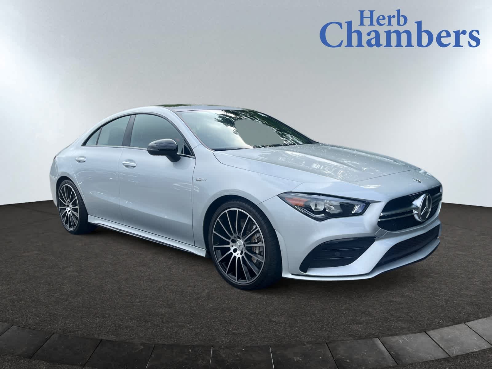 used 2023 Mercedes-Benz AMG CLA 35 car, priced at $40,998