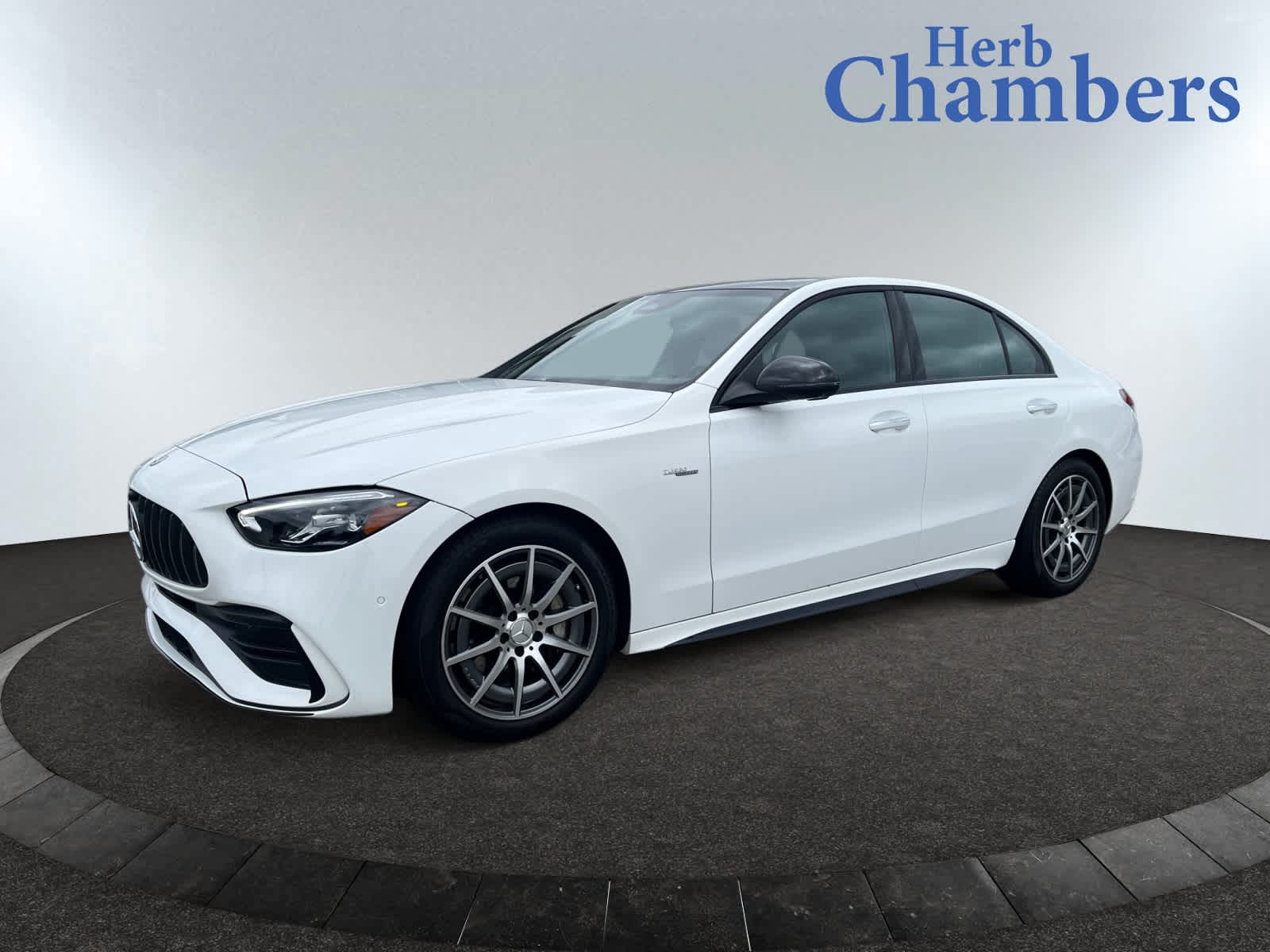 used 2023 Mercedes-Benz AMG C 43 car, priced at $45,398