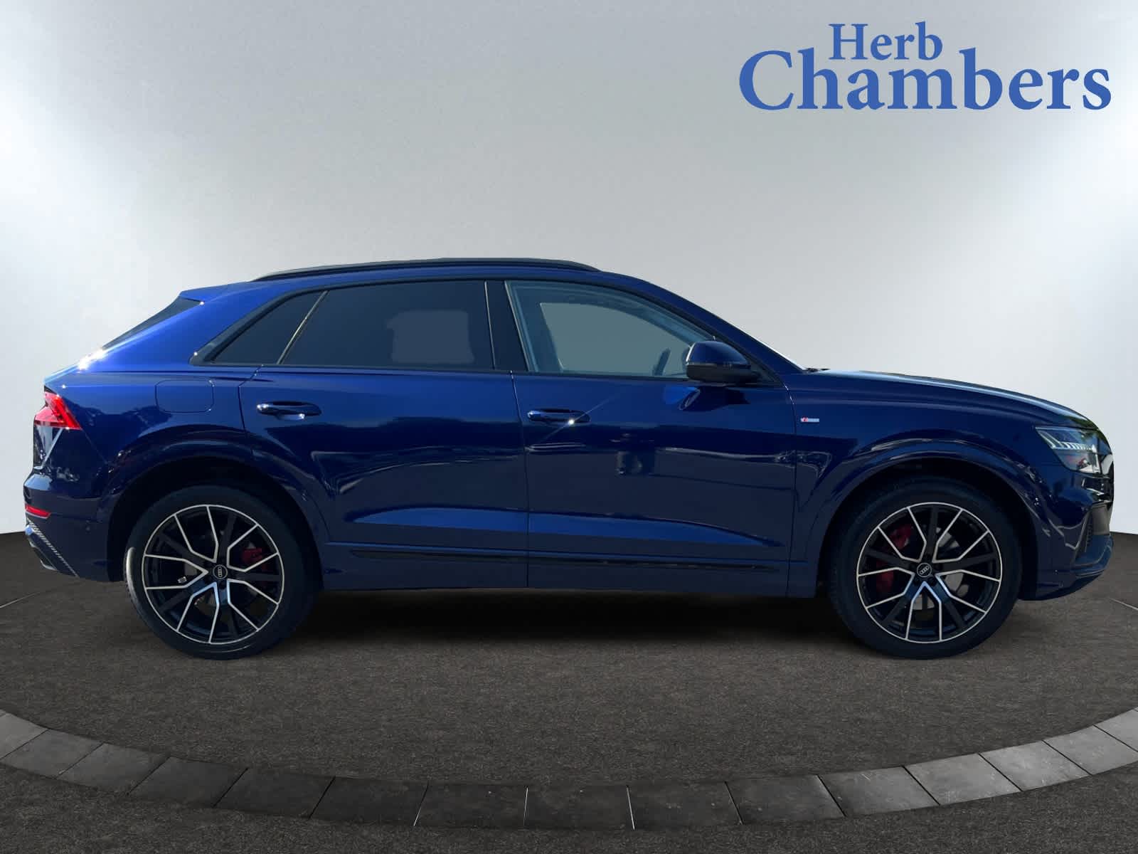 used 2021 Audi Q8 car, priced at $37,999