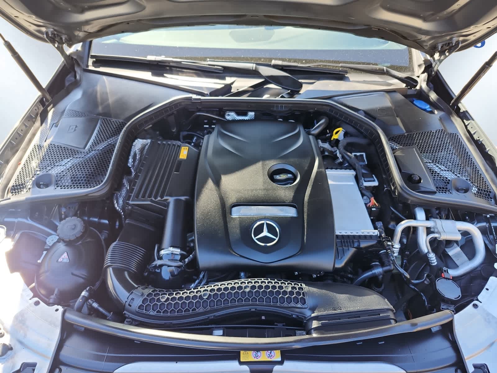 used 2018 Mercedes-Benz C-Class car, priced at $17,897