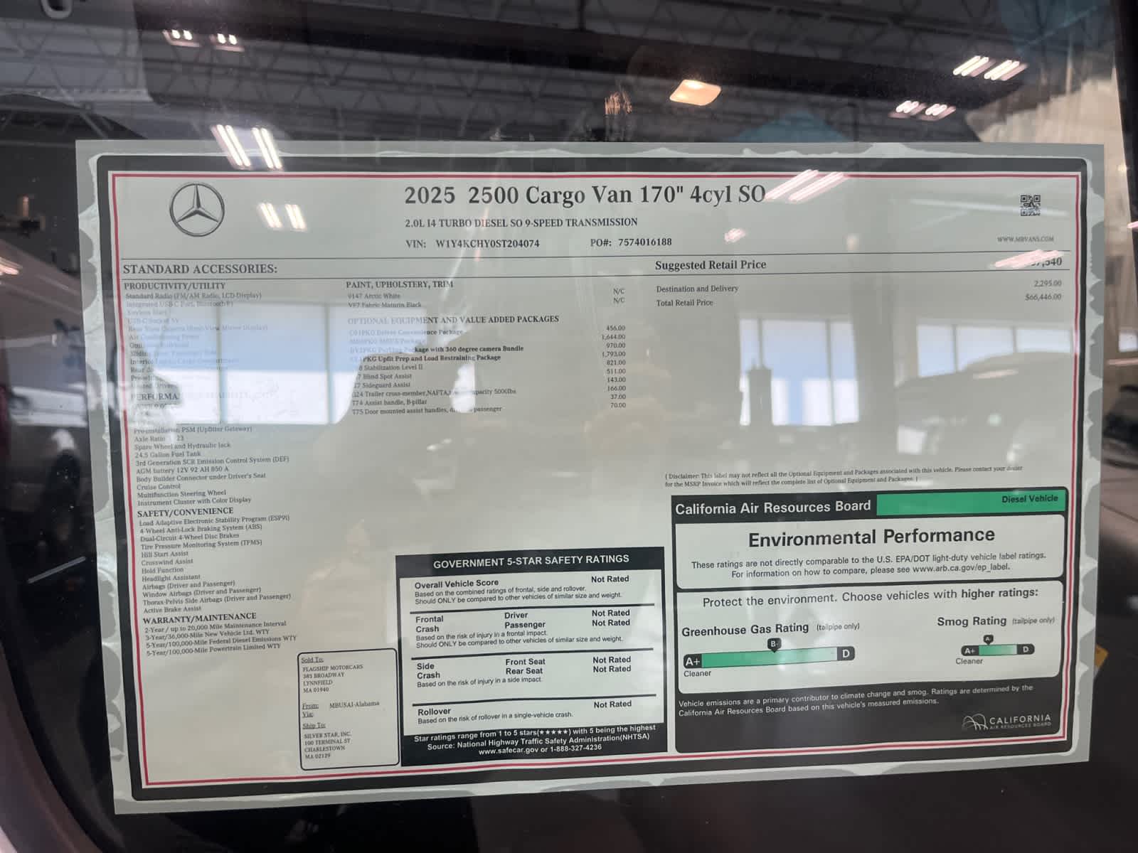 new 2025 Mercedes-Benz Sprinter car