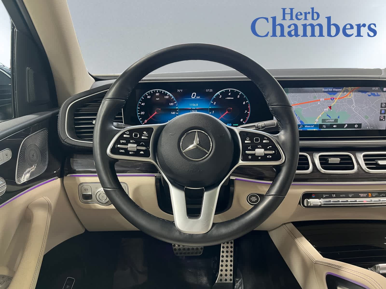 used 2021 Mercedes-Benz GLS 580 car, priced at $68,998