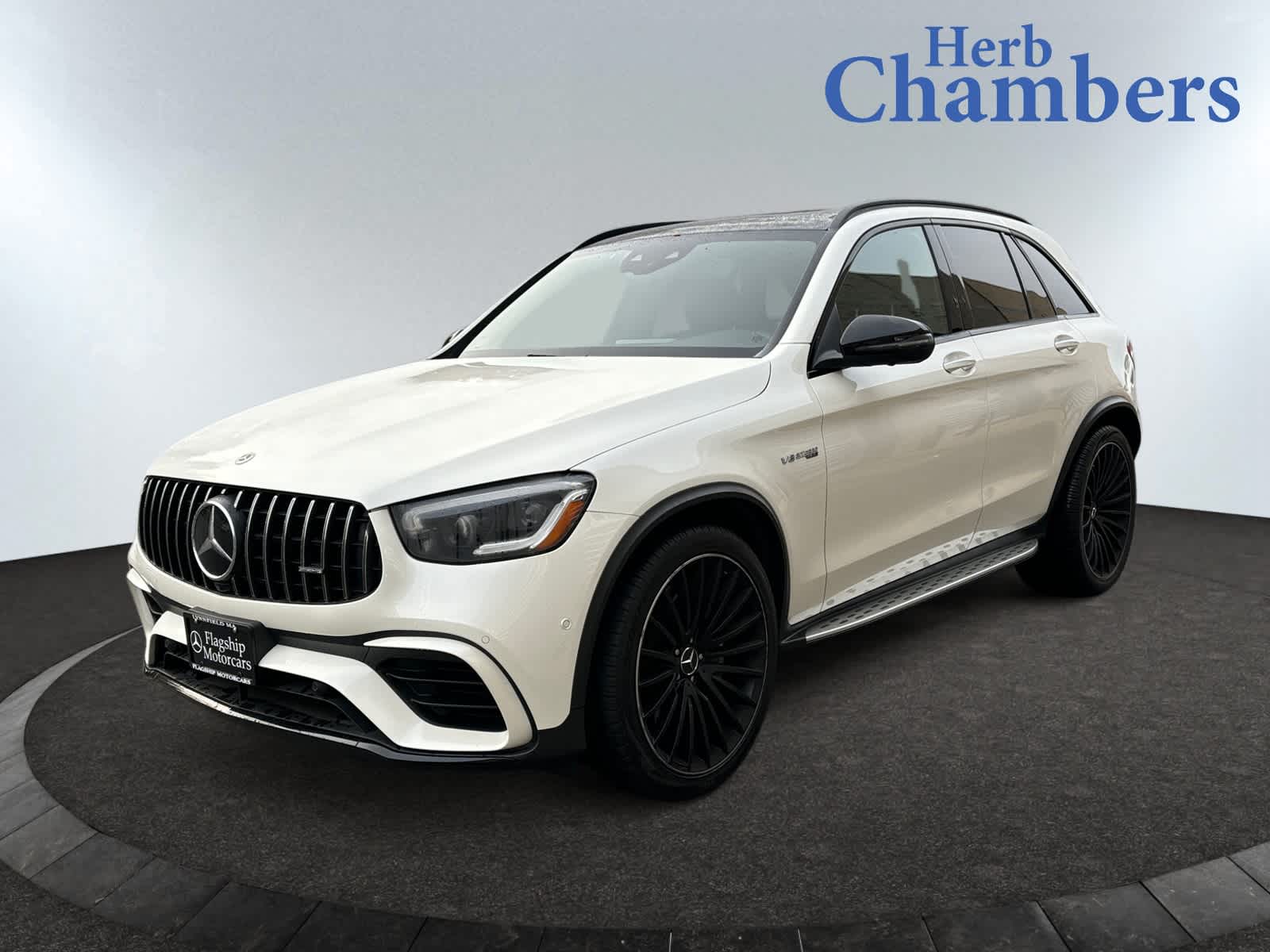 used 2021 Mercedes-Benz AMG GLC 63 car, priced at $60,998