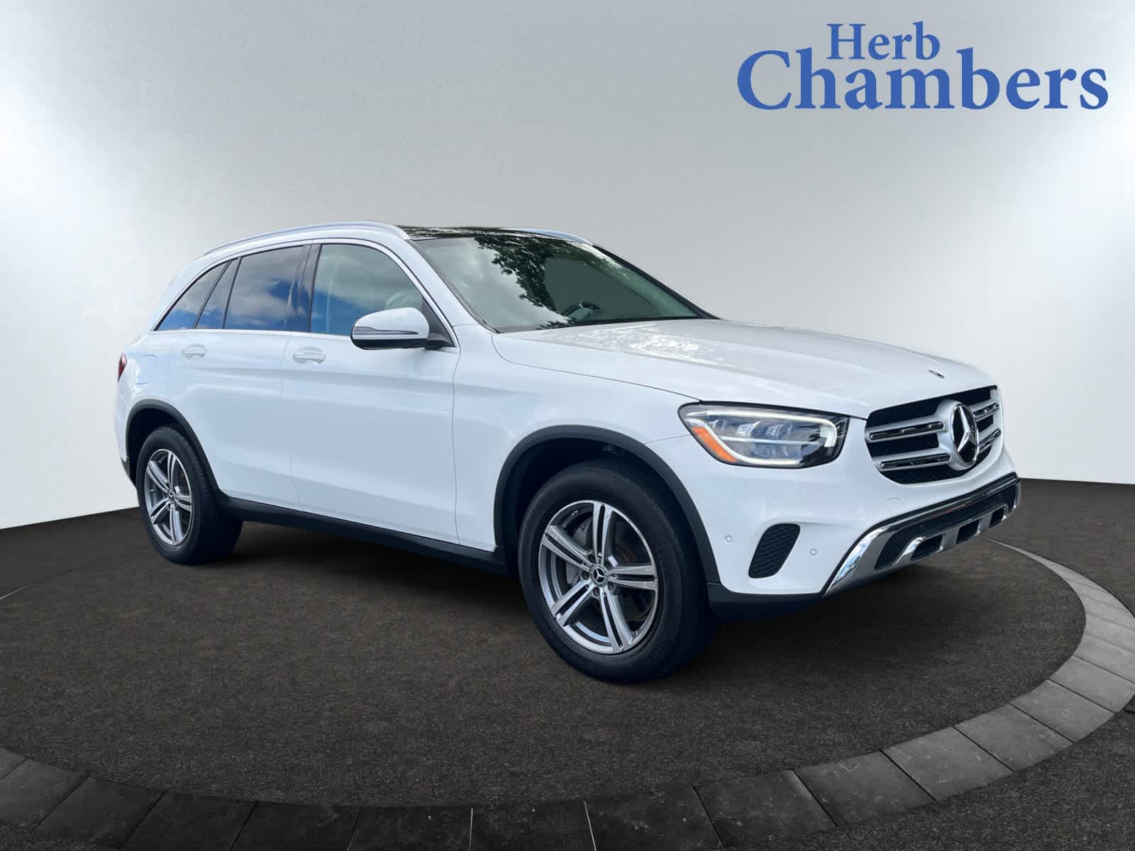 used 2021 Mercedes-Benz GLC 300 car, priced at $33,998