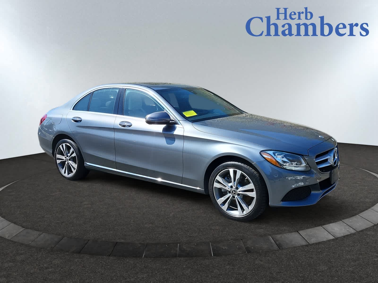 used 2018 Mercedes-Benz C-Class car, priced at $17,897