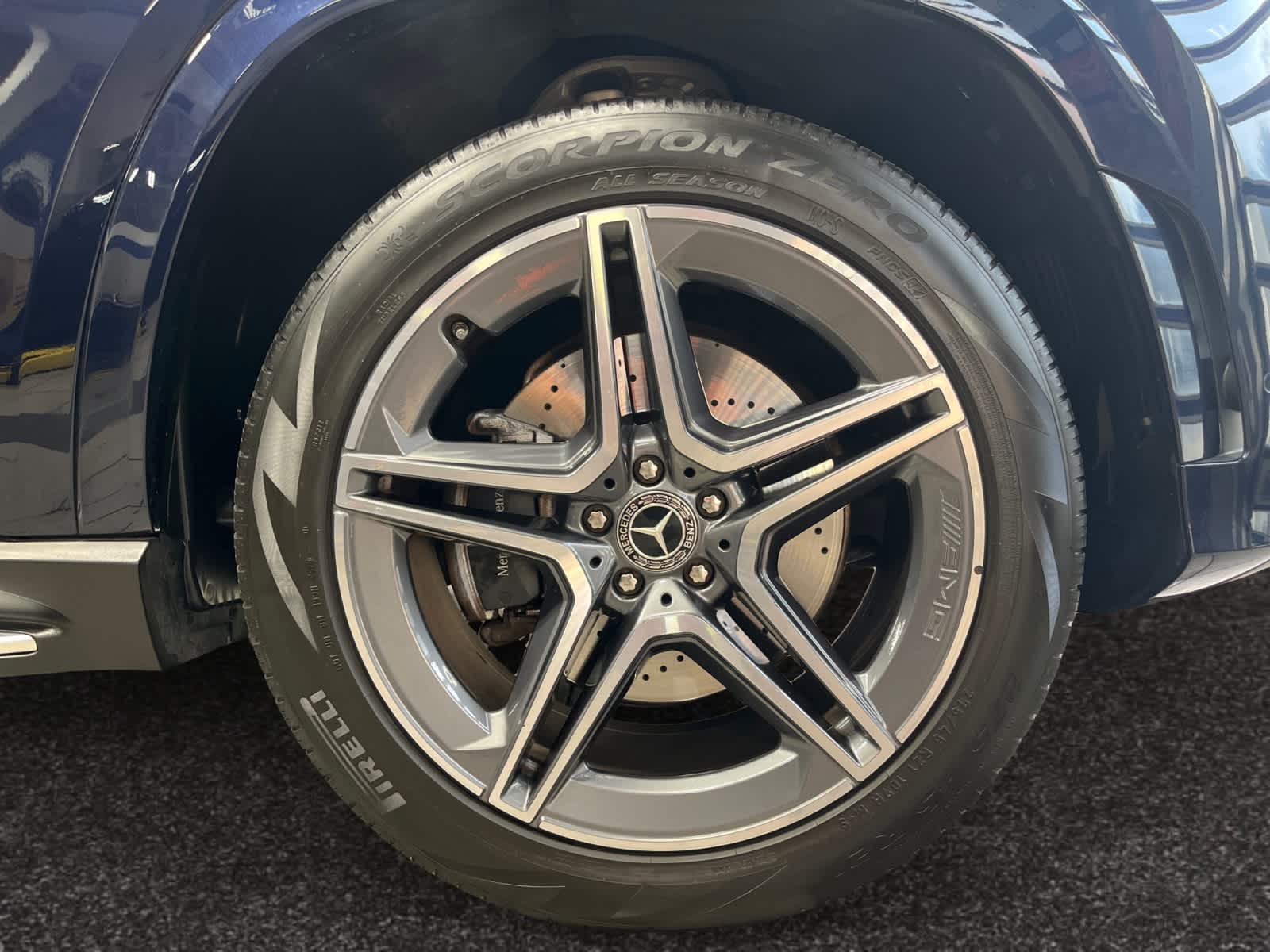 used 2021 Mercedes-Benz GLS 580 car, priced at $68,998