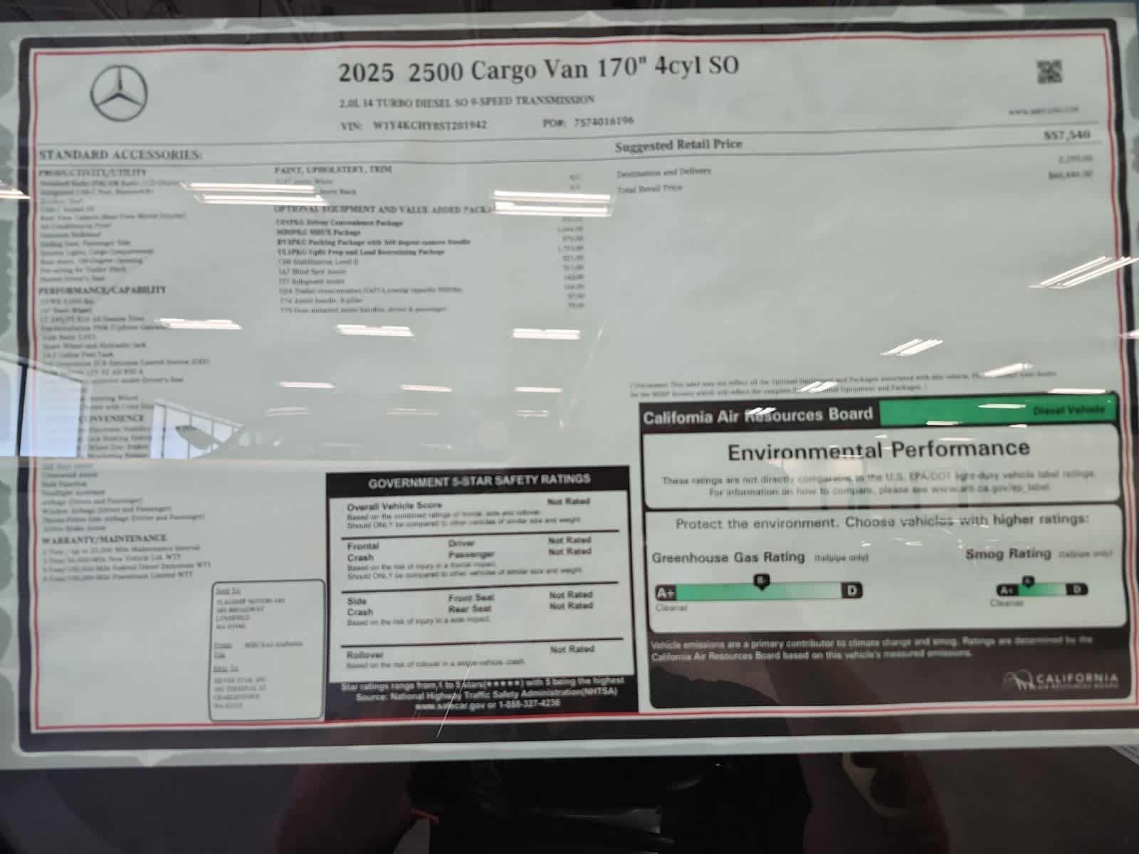 new 2025 Mercedes-Benz Sprinter car