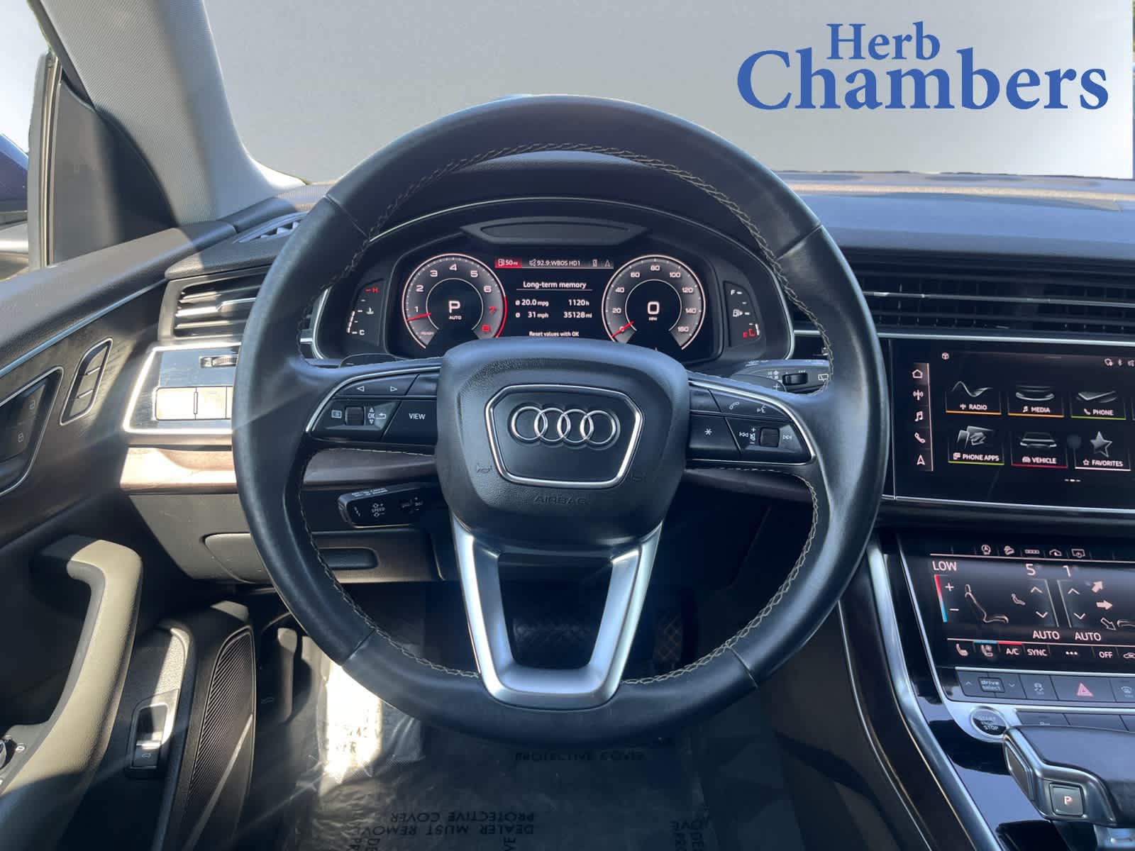 used 2021 Audi Q8 car, priced at $37,999