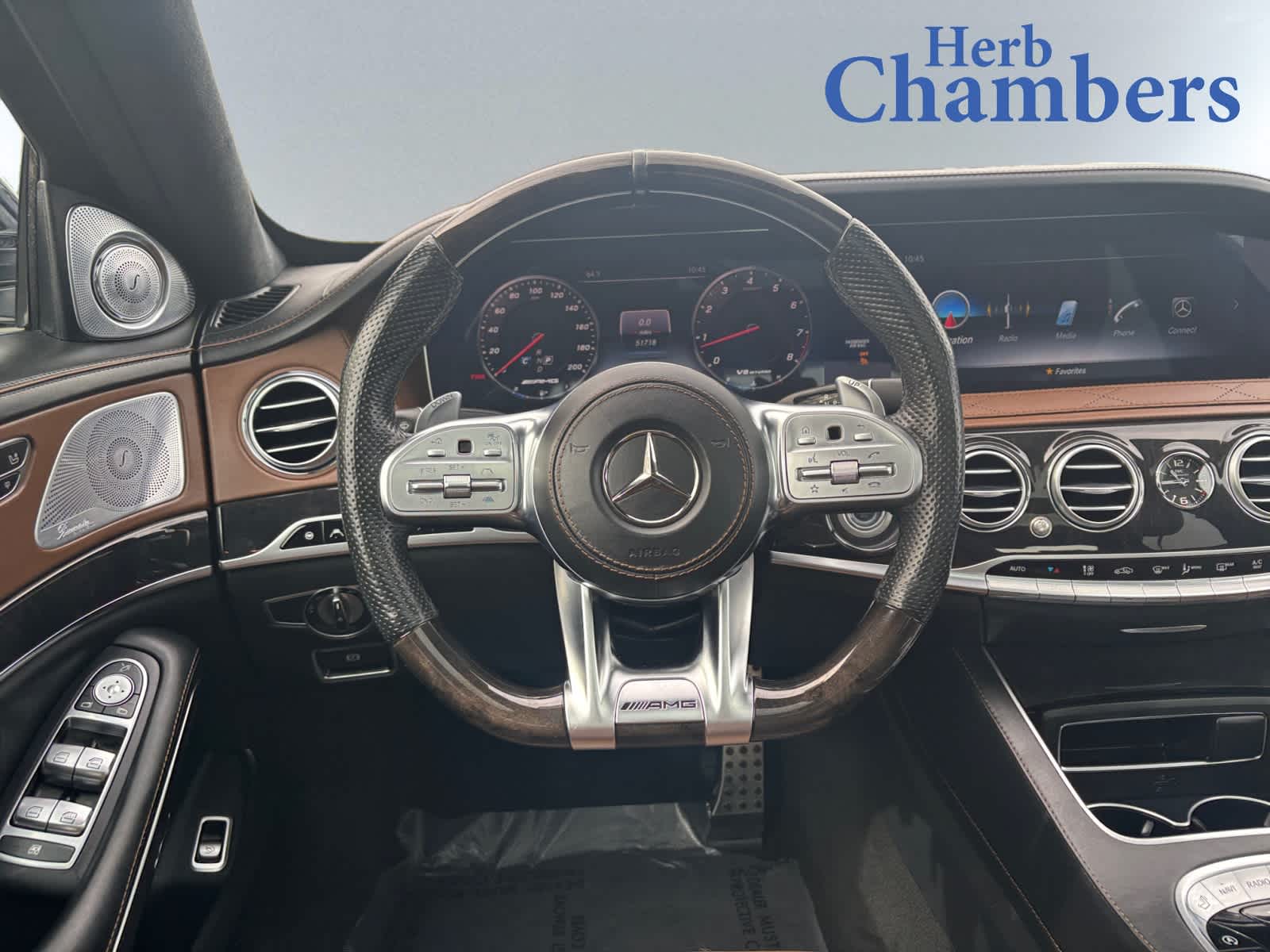 used 2020 Mercedes-Benz AMG S 63 car, priced at $72,999