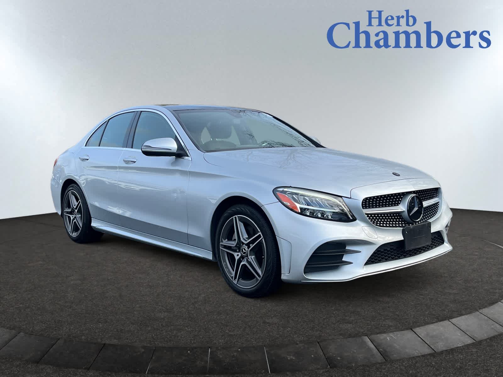 used 2021 Mercedes-Benz C-Class car, priced at $33,998