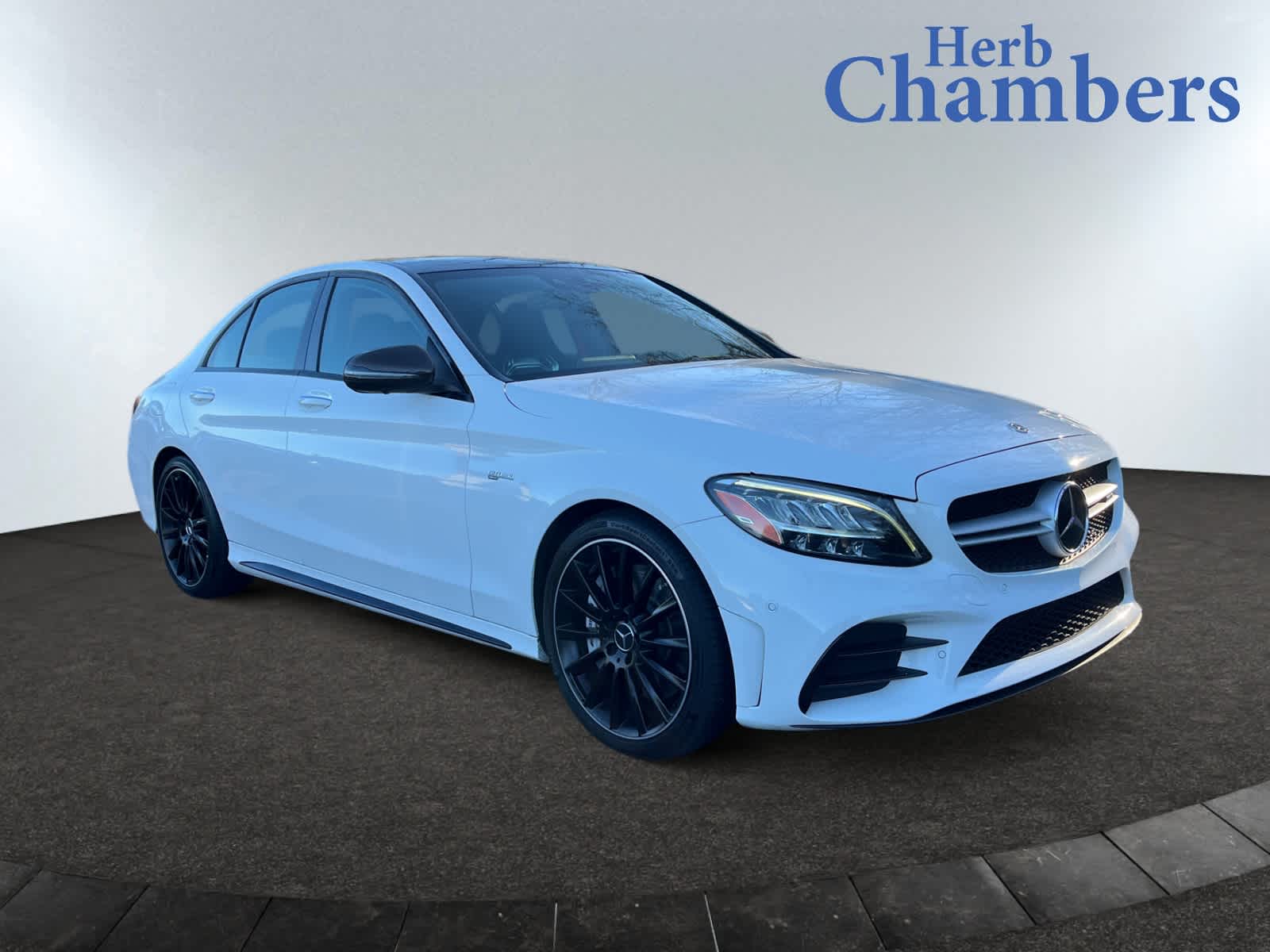 used 2021 Mercedes-Benz AMG C 43 car, priced at $42,498