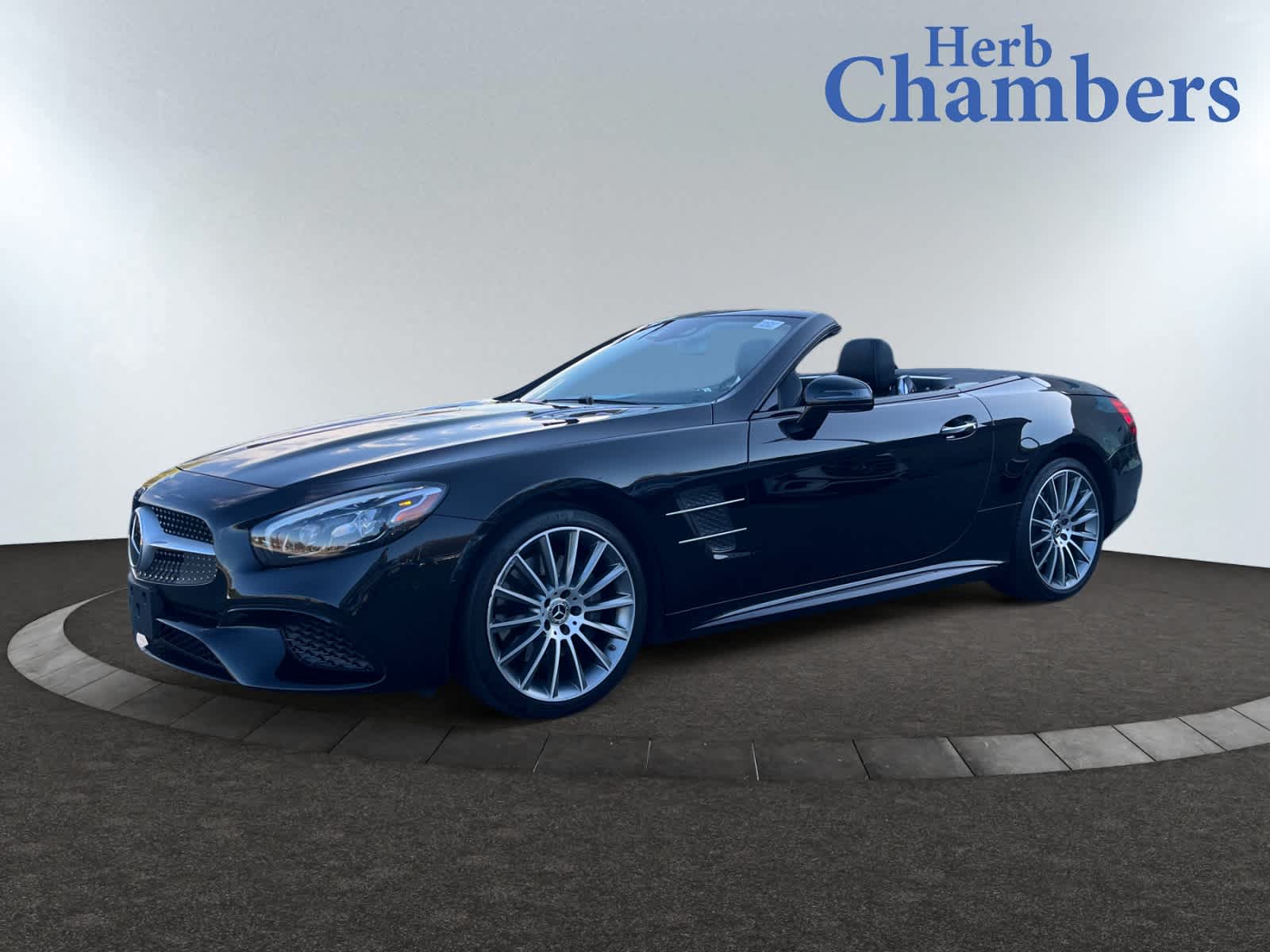 used 2019 Mercedes-Benz SL 550 car, priced at $69,999