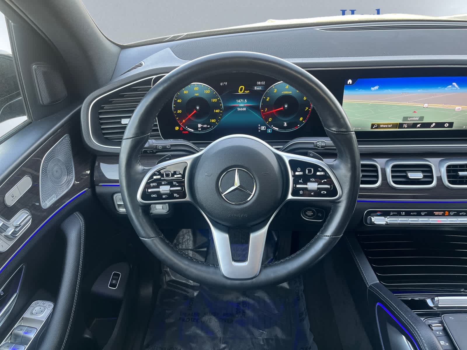 used 2021 Mercedes-Benz GLE 350 car, priced at $41,999