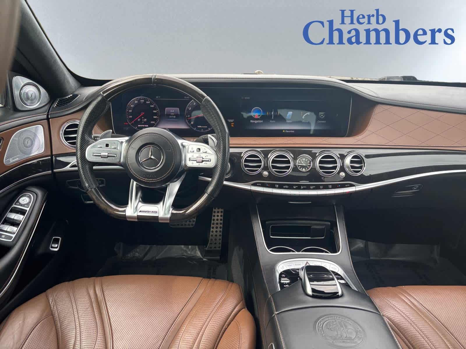 used 2020 Mercedes-Benz AMG S 63 car, priced at $72,999