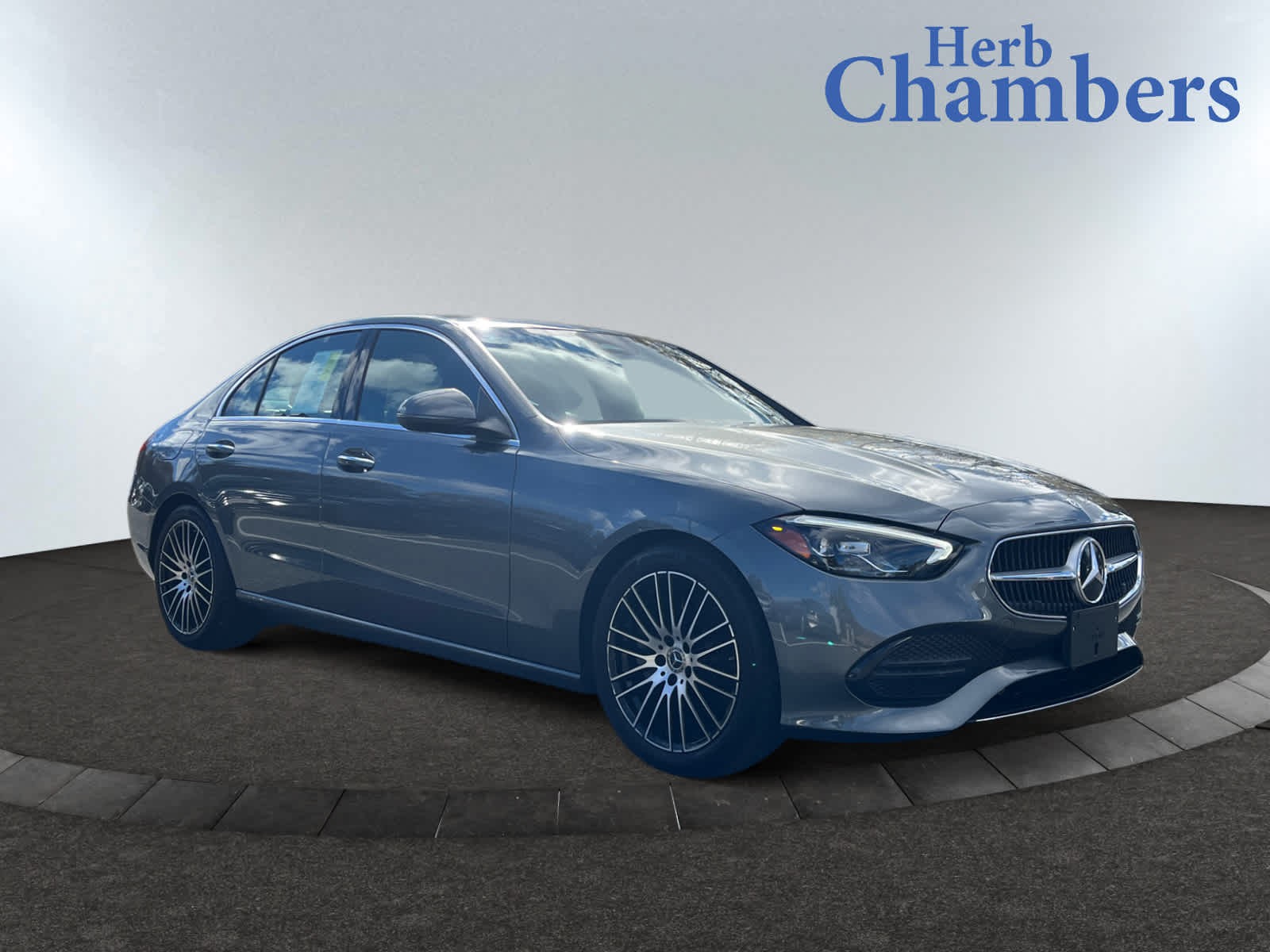 used 2022 Mercedes-Benz C-Class car, priced at $41,998