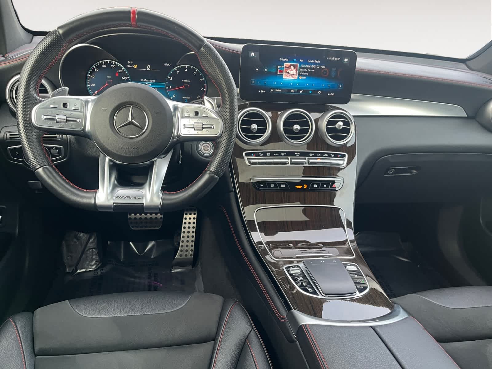 used 2021 Mercedes-Benz AMG GLC 43 car, priced at $53,998