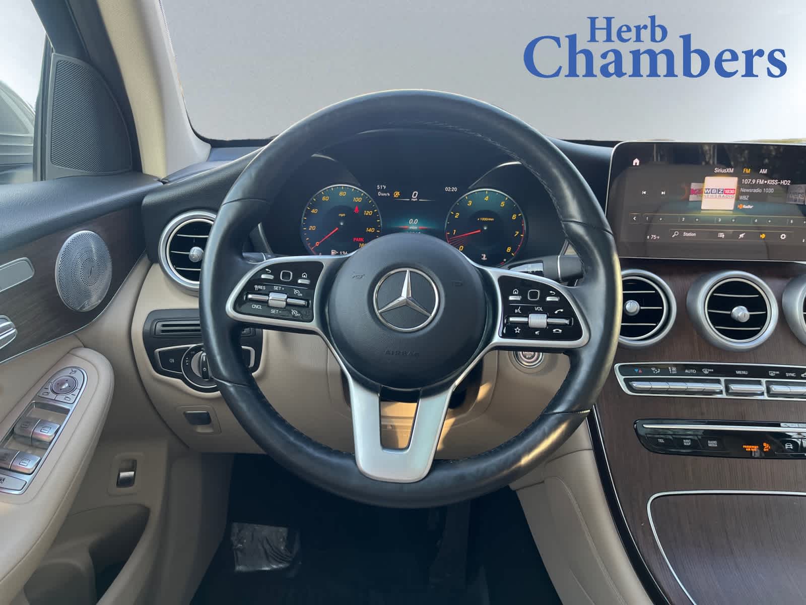 used 2021 Mercedes-Benz GLC 300 car, priced at $34,998