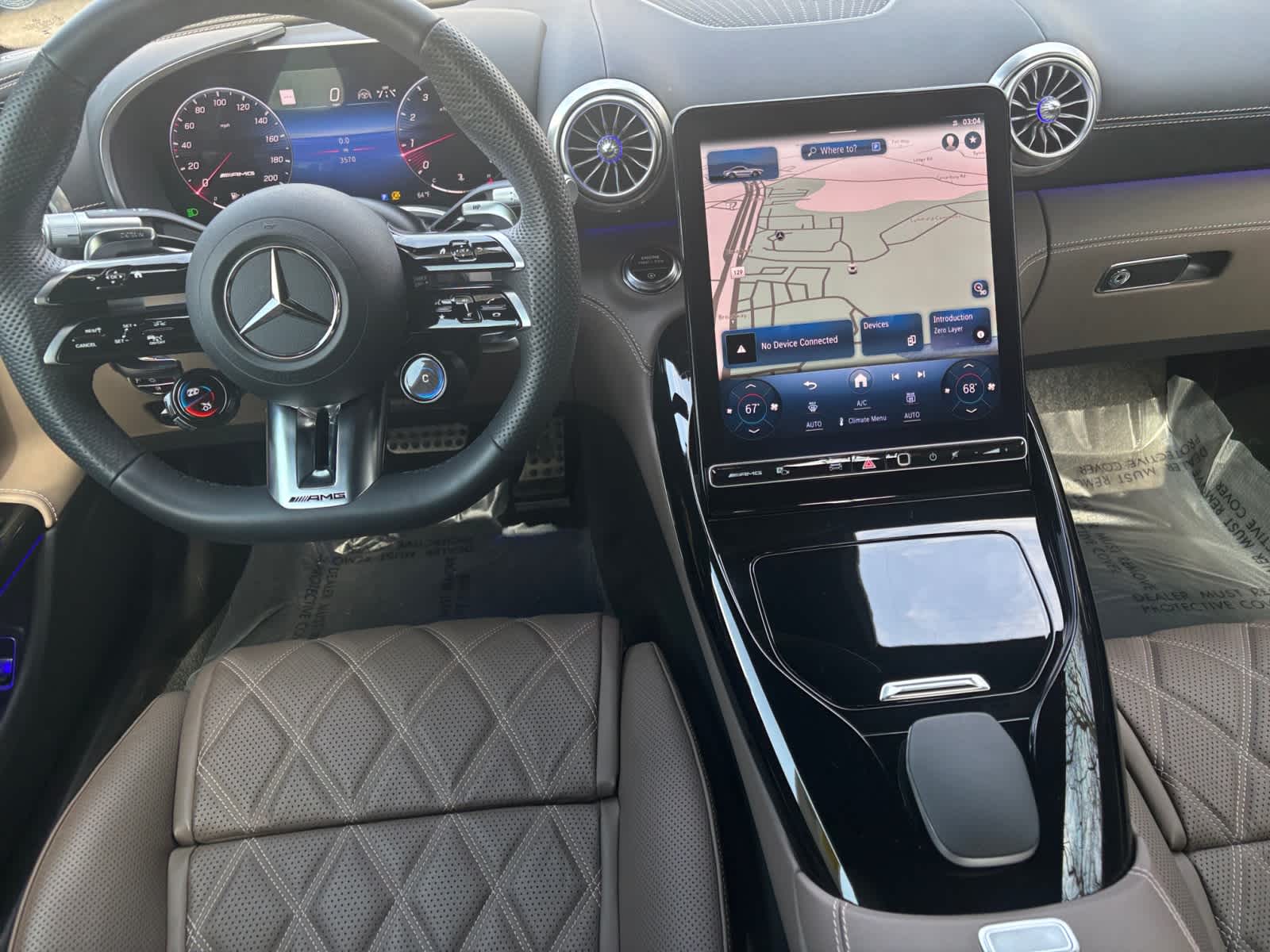 used 2024 Mercedes-Benz AMG GT 55 car, priced at $124,998