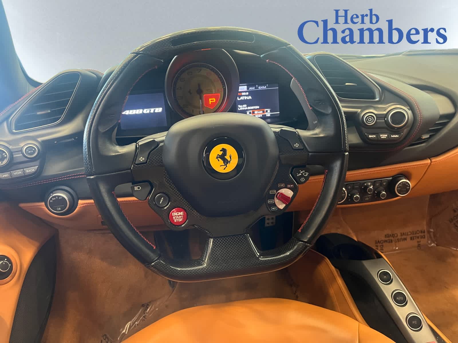 used 2018 Ferrari 488 GTB car, priced at $269,999