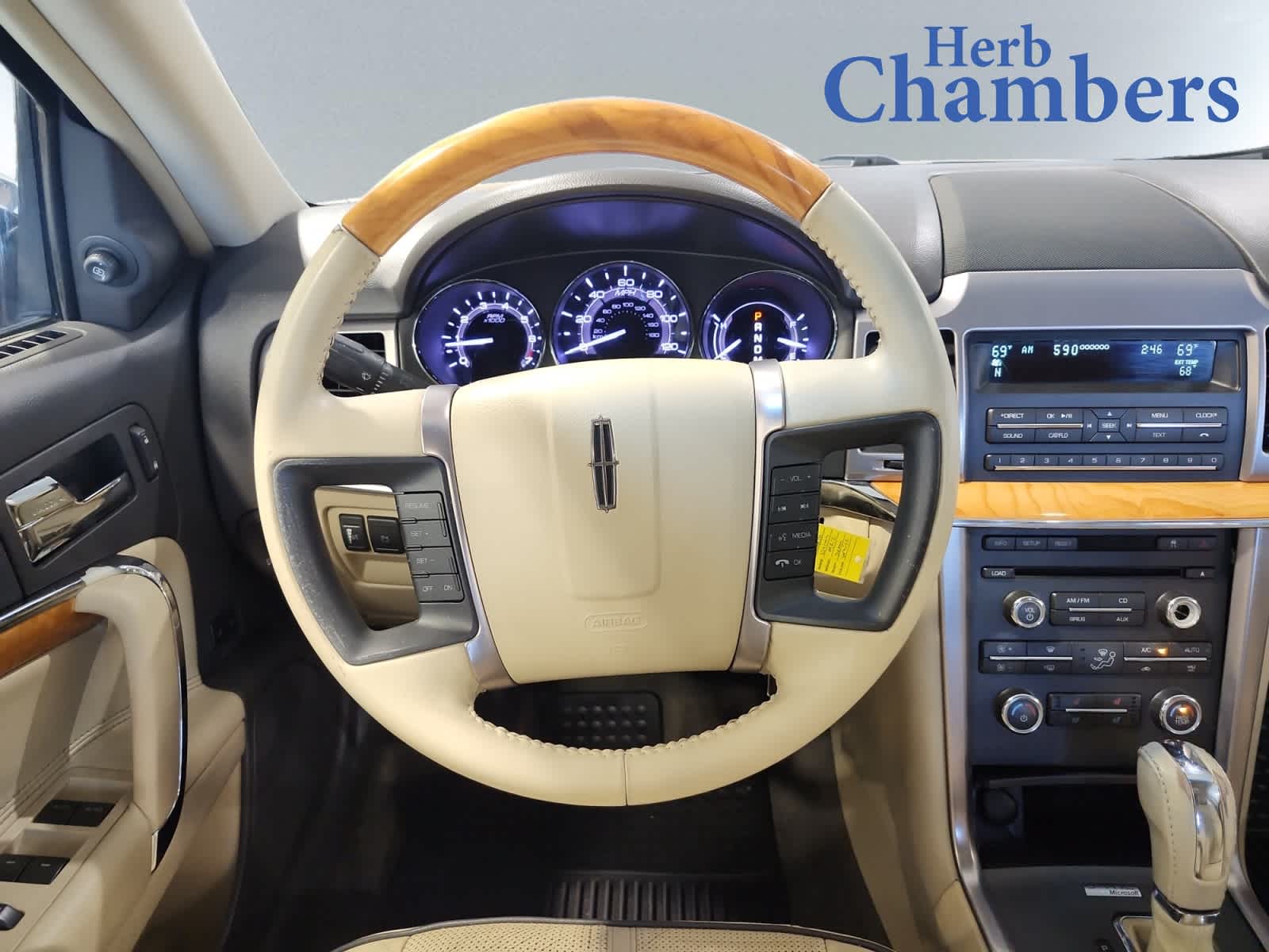 used 2010 Lincoln MKZ car, priced at $9,997