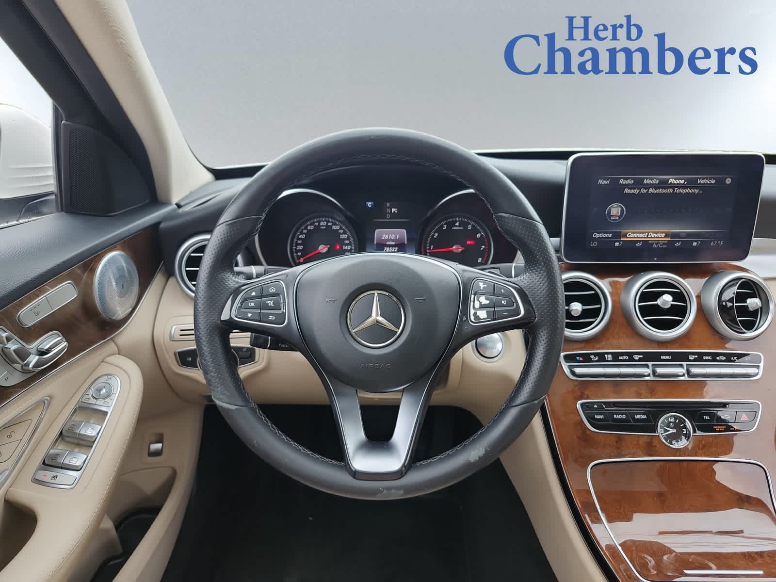 used 2016 Mercedes-Benz C-Class car, priced at $15,997