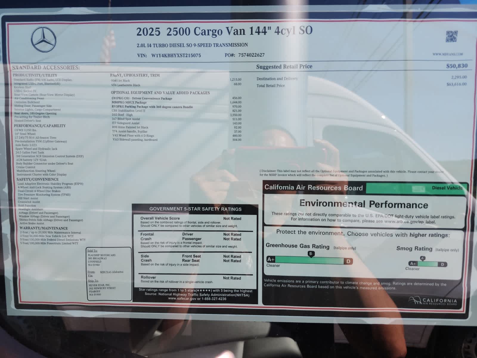 new 2025 Mercedes-Benz Sprinter car