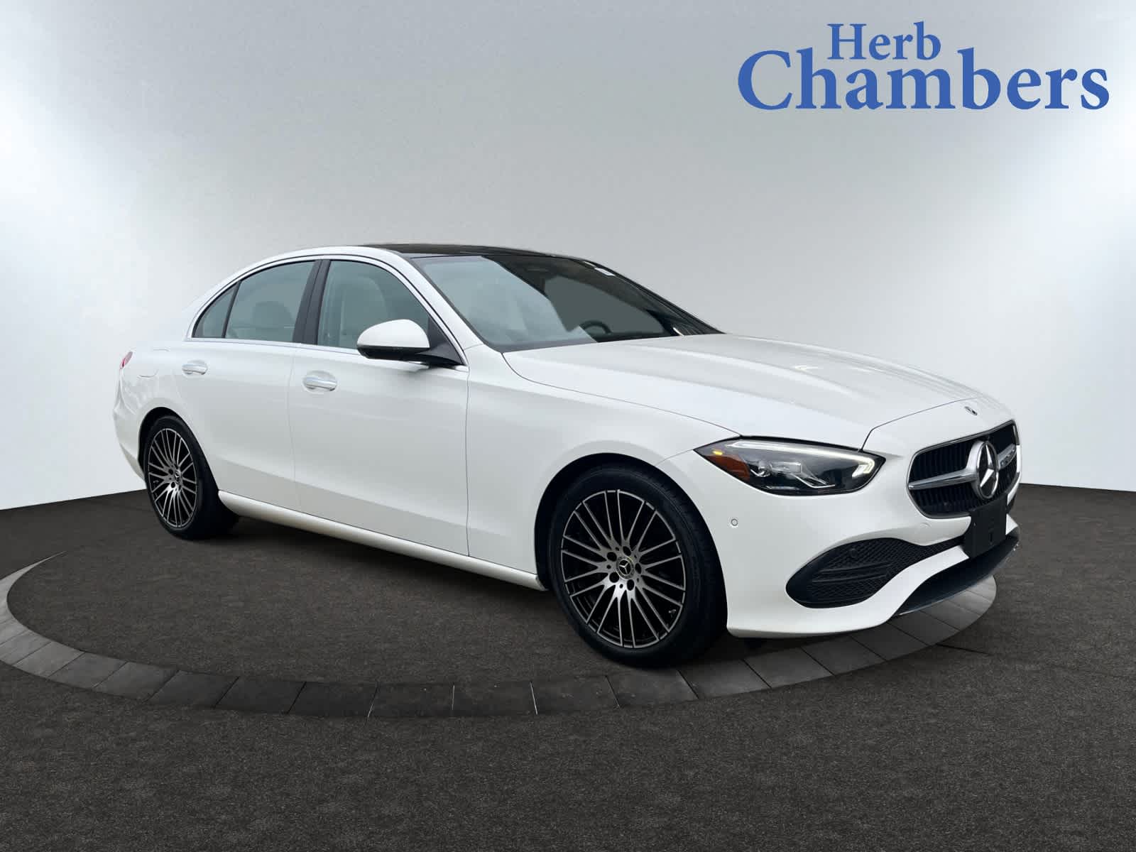 used 2022 Mercedes-Benz C-Class car, priced at $33,998