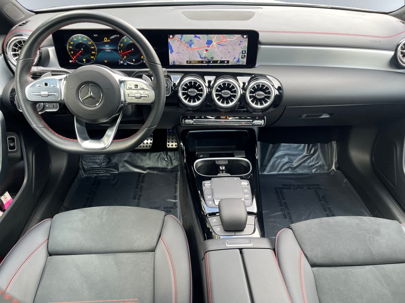 used 2023 Mercedes-Benz AMG CLA 35 car, priced at $40,998