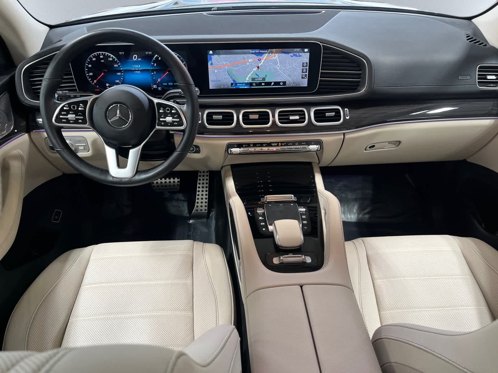 used 2021 Mercedes-Benz GLS 580 car, priced at $68,998