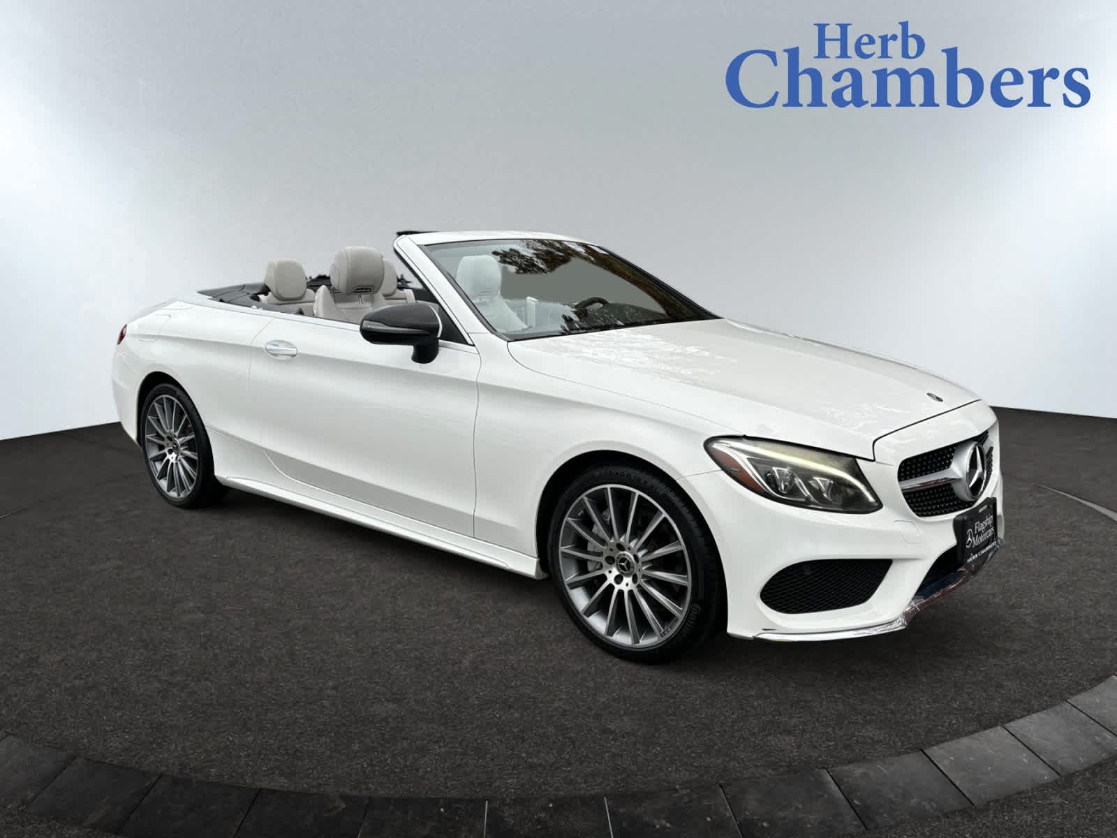 used 2018 Mercedes-Benz C-Class car, priced at $29,999