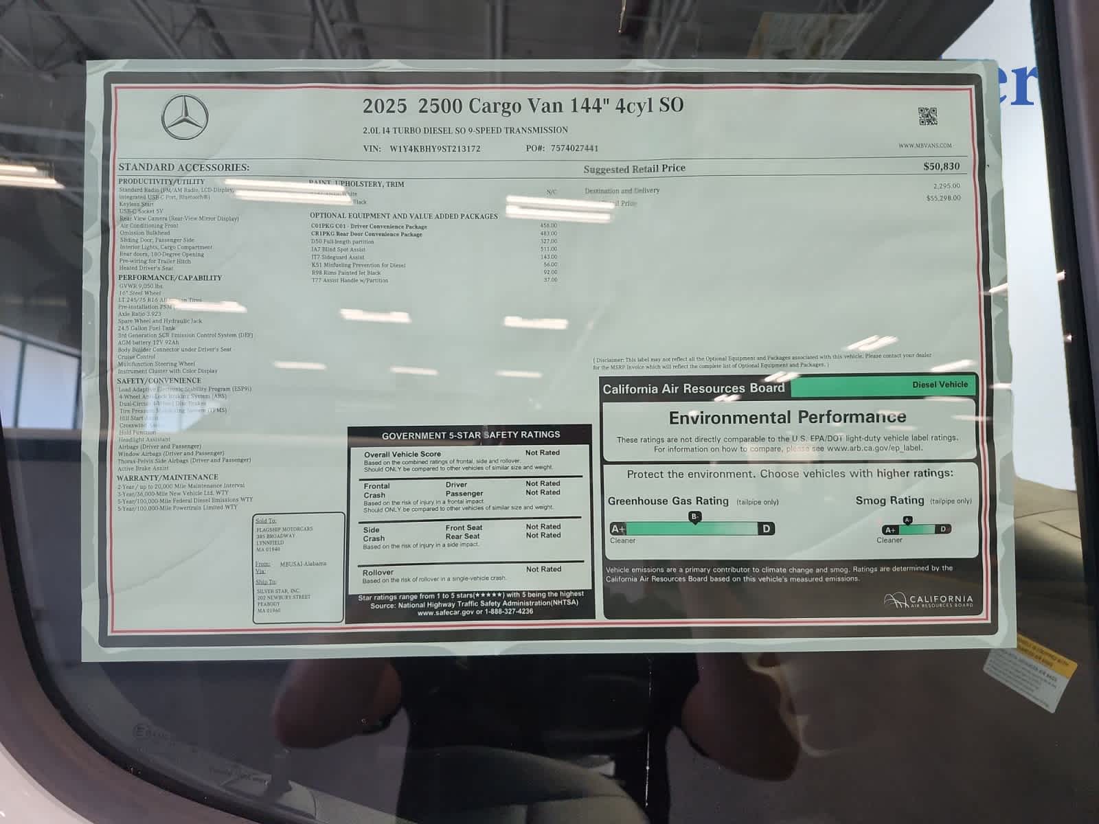 new 2025 Mercedes-Benz Sprinter car