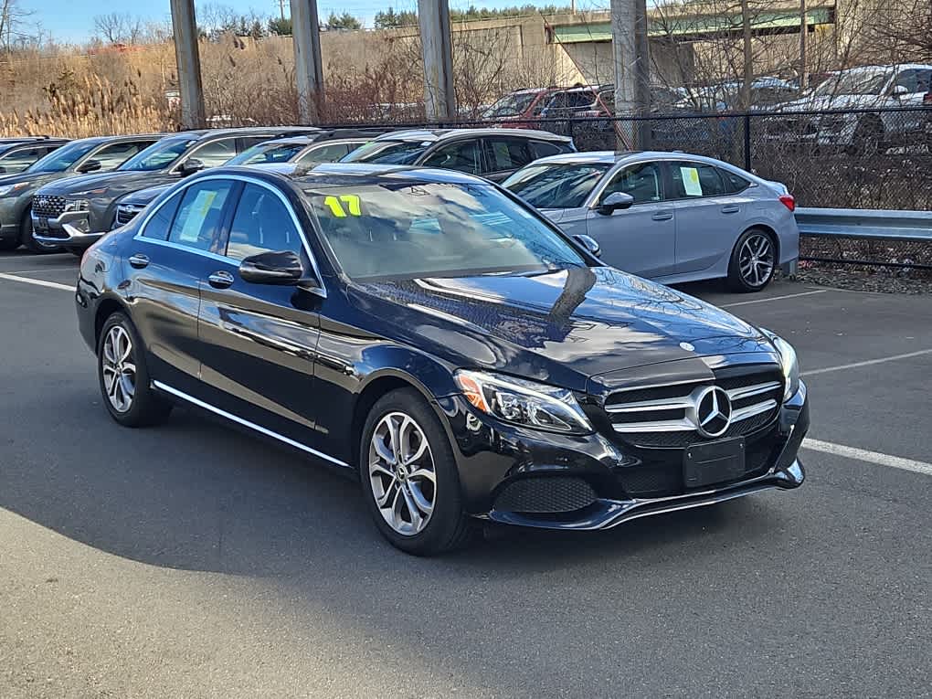 used 2017 Mercedes-Benz C-Class car, priced at $17,497