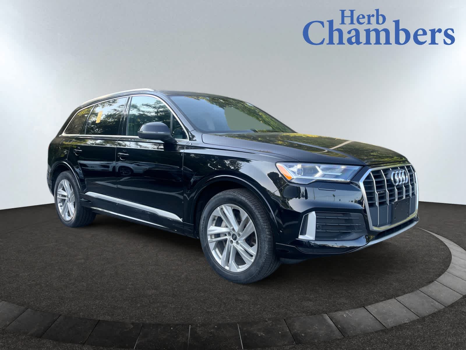 used 2021 Audi Q7 car, priced at $31,999