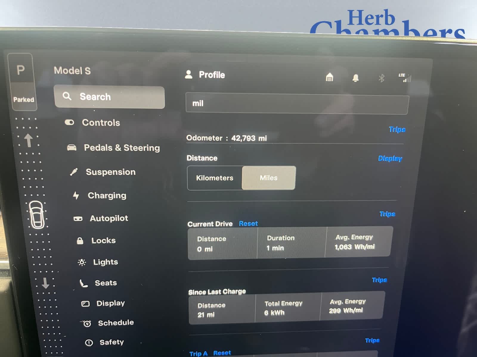 used 2022 Tesla Model S car, priced at $36,699