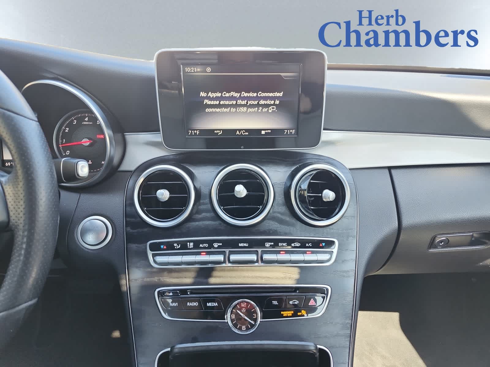 used 2018 Mercedes-Benz C-Class car, priced at $17,897