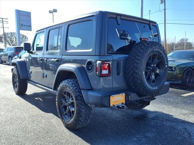 used 2021 Jeep Wrangler car, priced at $29,900