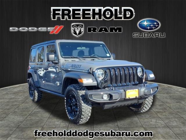 used 2021 Jeep Wrangler car, priced at $29,900