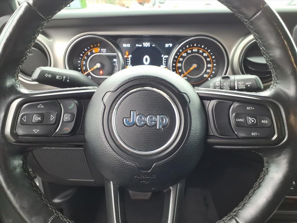 used 2021 Jeep Wrangler car, priced at $27,900