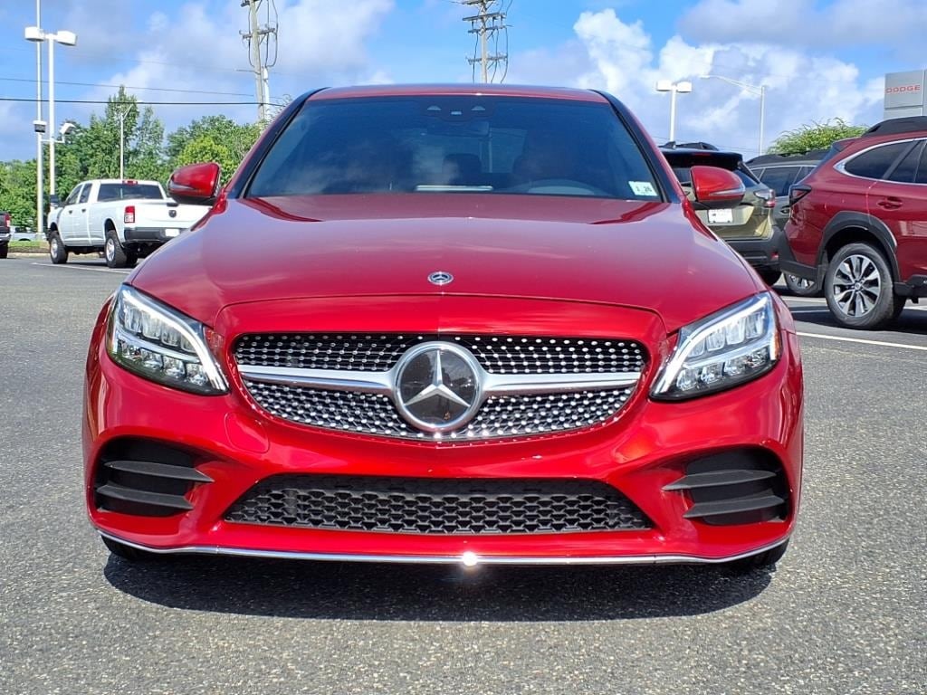 used 2021 Mercedes-Benz C-Class car, priced at $23,900