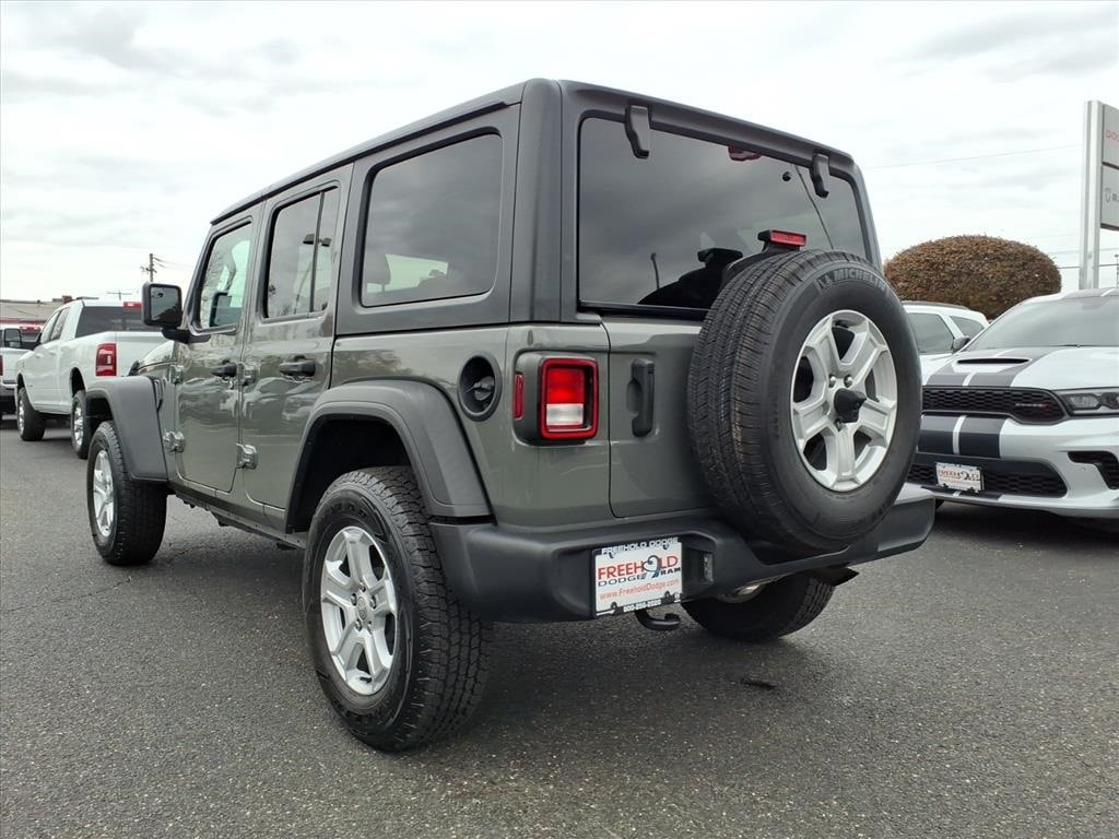 used 2021 Jeep Wrangler car, priced at $27,900