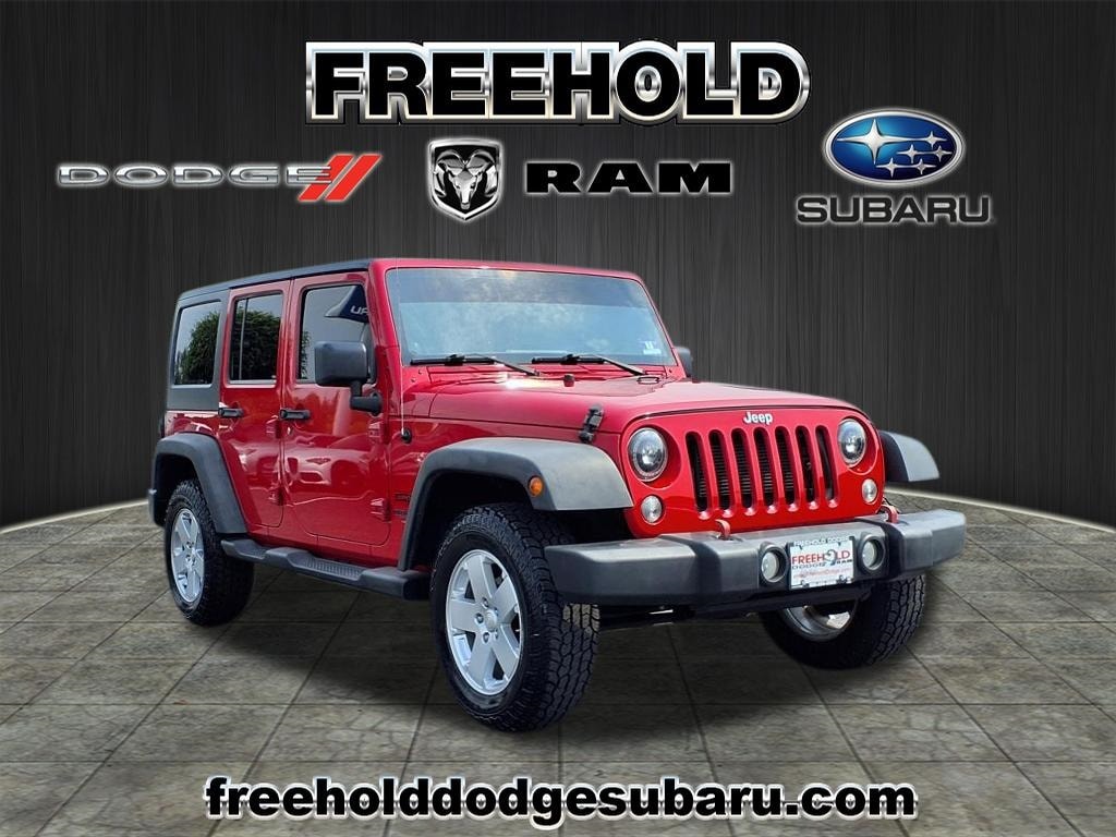 used 2014 Jeep Wrangler car, priced at $14,900
