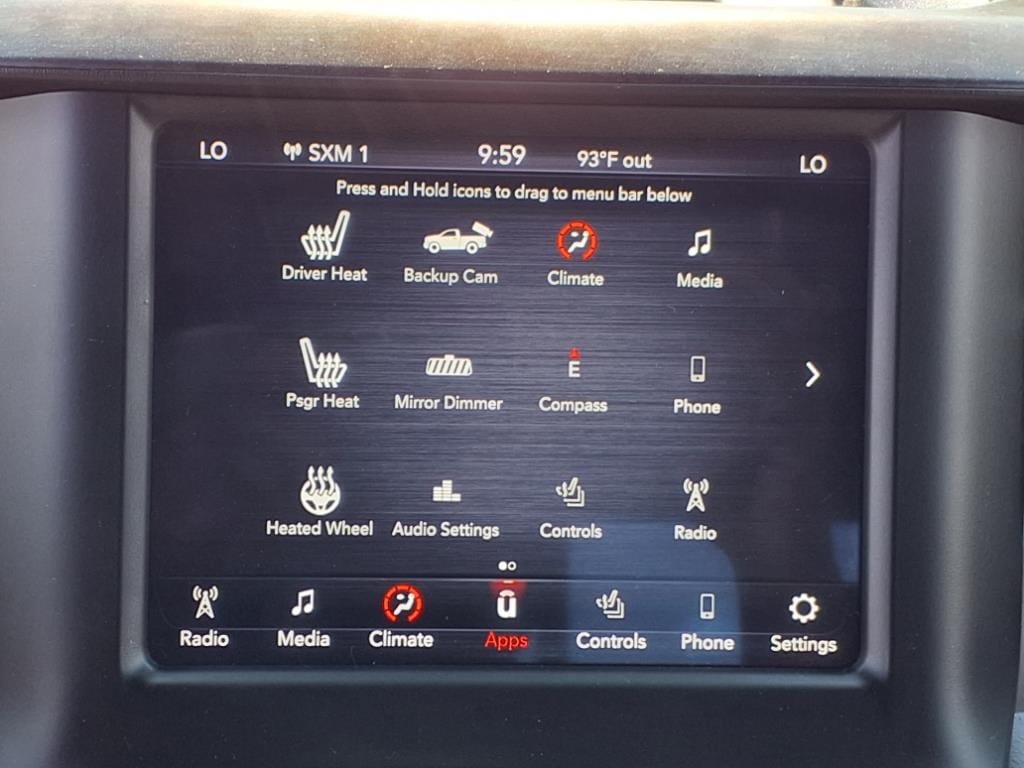 used 2021 Ram 1500 car, priced at $33,500
